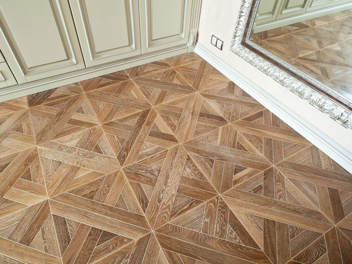 Модульный паркет Marco Ferutti Linea дуб Экспрешен фото в интерьере